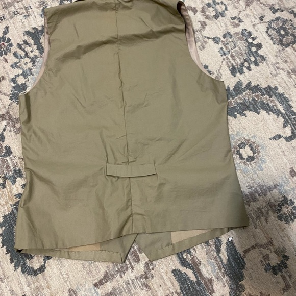 Leather west, tailored - Picture 3 of 3